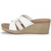  yadora Women’s Sandals & Flip Flops, White, 8.5