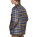  Mens Mission Quilted Warm Puffer Jacket, Navy, Large