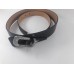  Womens Western Buckle Faux Leather Belt, Black, XL
