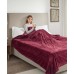  Sapphire Polyester Electric Blankets, Red, Full