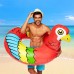BigMouth Inc. Pool Floats Funny Inflatable Vinyl Summer Pool Or Beach Toys, Parrot