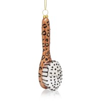 Bloomingdale’s Glass Brush Ornament