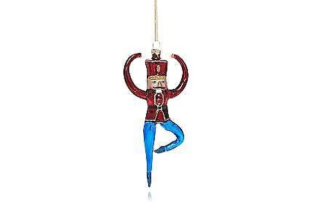 Bloomingdale’s Glass Toy Soldier Ornament
