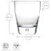  Luna Double Old Fashioned Glasses, Clear, Set of 2