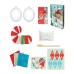  Totally Santa Ornament Set, Santa Gnome Village Ornament, 9.06