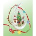  Totally Santa Ornament Set, Santa Christmas Tree Ornament, 9.06