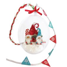 Box Candiy Totally Santa Ornament Set