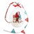Santa Gnome Village Ornament