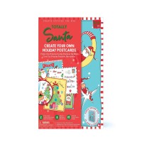 Box Candiy Totally Santa Ornament Set, Santa Holiday Postcards Set