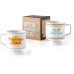  In Morning Ceramic Mug Stackable Ceramic Coffee Mug with Plenty of Vintage Charm, Holds 10 oz., Dishwasher Safe, Coffee Cup with Double-Sided Artwork, Makes a Great Gift!