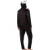  Men’s Penguin Hooded Fleece One Piece Pajamas, Penguin Pajama, Medium