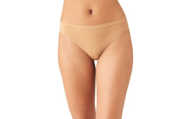B.tempt’d by Wacoal Women’s Comfort Intended Thong Underwear 979240, Beige, Small