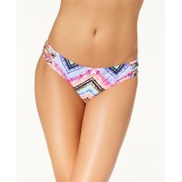 California Waves Women’s Strappy Hipster Bottoms Swimsuit, Multi, Small