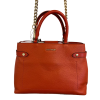 Calvin Klein Adrina Purse With Detachable Strap, Orange