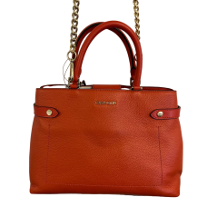 Calvin Klein Adrina Purse With Detachable Strap, Orange