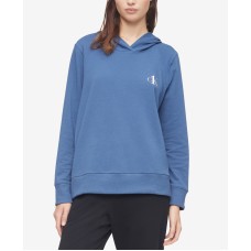 Calvin Klein Ck One Plus Size French Terry Lounge Hoodie, Navy, 3X