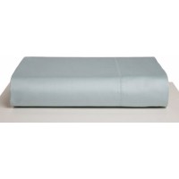 Calvin Klein Home Studio Florence Stitch Fitted & Flat Sheets, Cove, Queen Flat Sheet