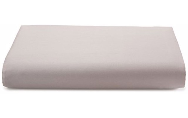  Home Studio Florence Stitch Fitted & Flat Sheets, Dusty Lilac, Queen Flat Sheet