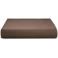 Calvin Klein Home Studio Florence Stitch Fitted & Flat Sheets, Mink, Queen Flat Sheet