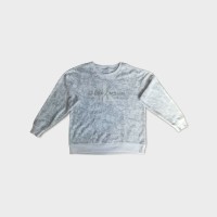 Calvin Klein Jeans Womens Cobra Pullover Sweatshirt, Silver/XL
