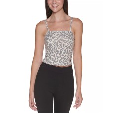 Calvin Klein Jeans Womens Cropped Printed Camisole