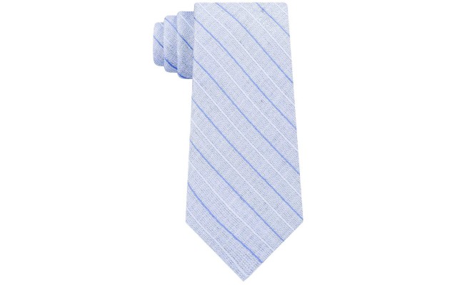  Men’s Bold Life Slim Stripe Ties, Blue