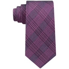 Calvin Klein Men’s Bold Schoolboy Plaid Slim Ties
