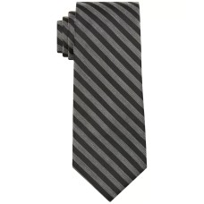 Calvin Klein Mens Heathered Striped Ties