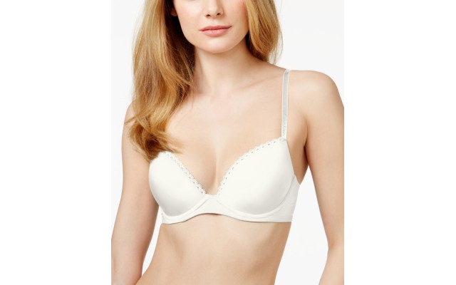  Seductive Comfort Customized Lift Push-Up Bralette, Ivory, 32DDD