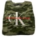 Womens Camo Pullover, Green, Medium