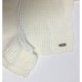  Womens Tiered Ruffle Scarf, Cream