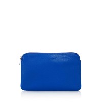 Campo Marzio Women's Small Leather Pouch, Navy
