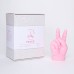 Baby ‘Victory/Peace’ Hand Gesture Candle (Pink)