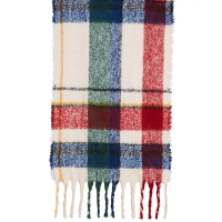 Cejon Spacious Plaid Blanket Wraps, Red