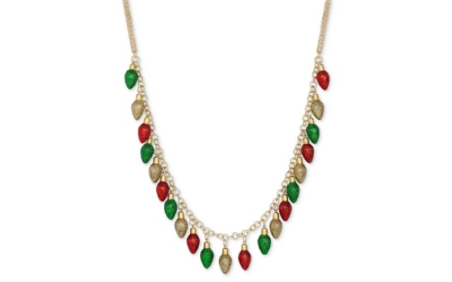 Celebrate Shop Light Bulb Necklace Multi