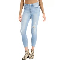 Celebrity Pink Juniors’ High Rise Skinny Ankle Jeans,Light Blue
