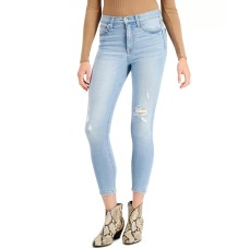 Celebrity Pink Juniors’ High Rise Skinny Ankle Jeans,Light Blue
