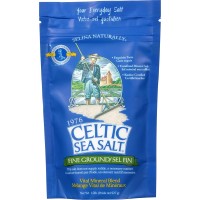 Celtic Sea Salt, Selina Naturally Fine Ground Sea Salt Resealable Bag, 0.5lb