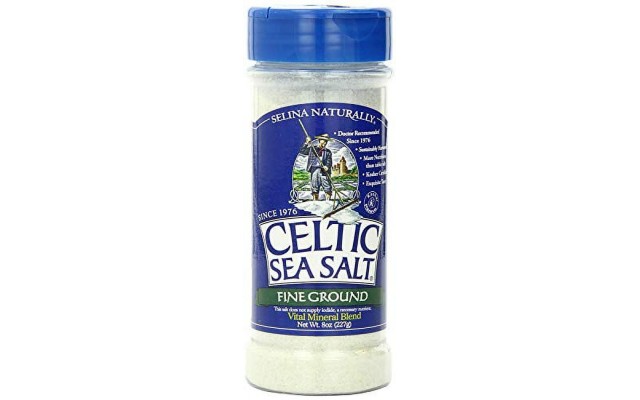 , Selina Naturally Shaker Fine Ground Sea Salt, 8 Oz
