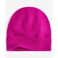 Charter Club 100% Cashmere Cuffed Beanie, Fuchsia