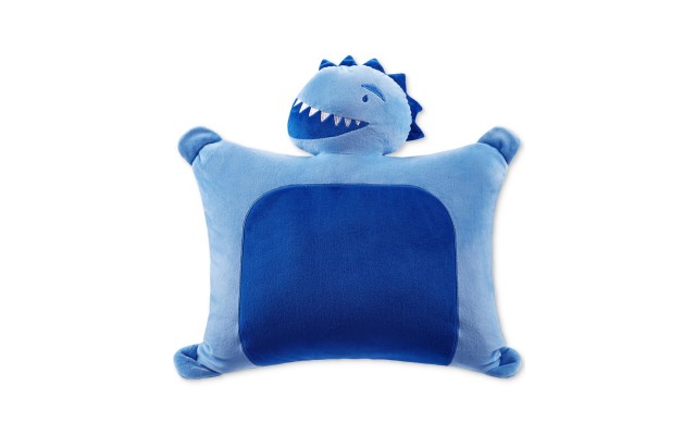 Kids Snuggle Squad Decorative Pillow, 12.5″ x 18″, Dino