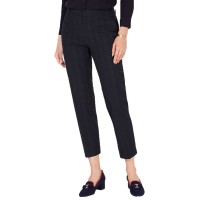 Charter Club Plaid Slim-Leg Ankle Pants (Navy Plaid Combo, 4)