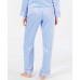  Printed Pajama Pants (Navy)