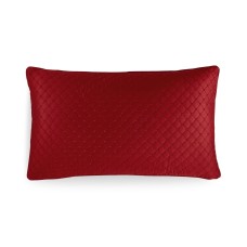 Charter Club Quilted Damask 14″ x 24″ Decorative Pillow, Garnet