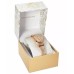  Rose Gold Color Cuff Watch- Flip Top Watch (Pink)