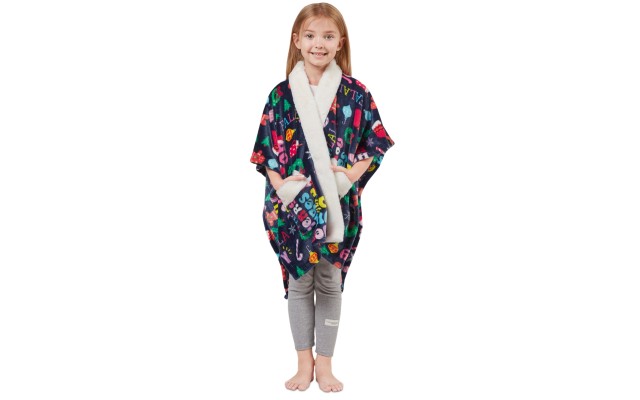  Sugar Rush Mommy and Me Cozy Plush Wrap Throw,