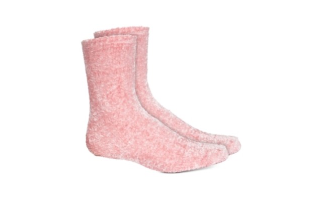  Women’s Chenille Super Soft Cozy Socks, Pink, 9-11