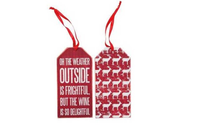 Christmas Bottle Tag – Weather Outside