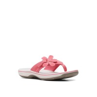 Clarks Women’s Cloudsteppers Brinkley Flora Sandals, Pink, 8M