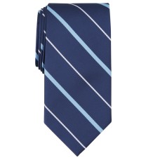 Club Room Men’s Cowan Stripe Tie, Navy